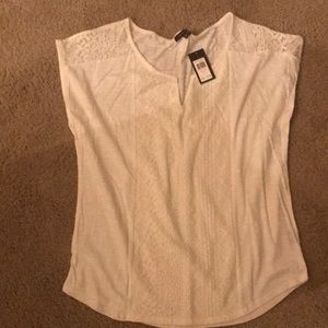 Brand new Nice Ivory Blouse. Never warn